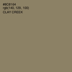 #8C8164 - Clay Creek Color Image
